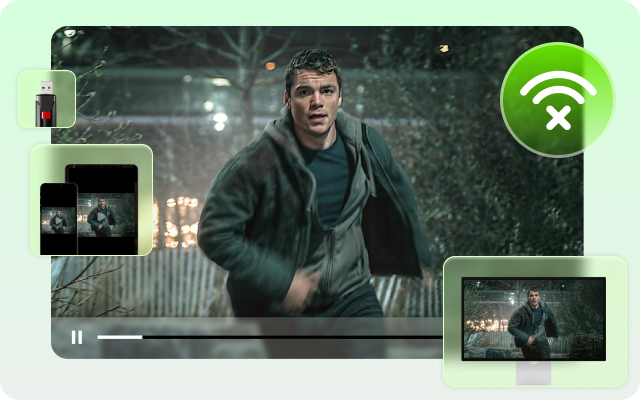 play streaming video offline