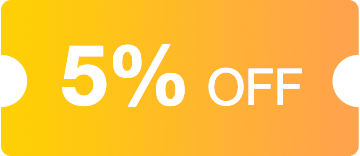 5%