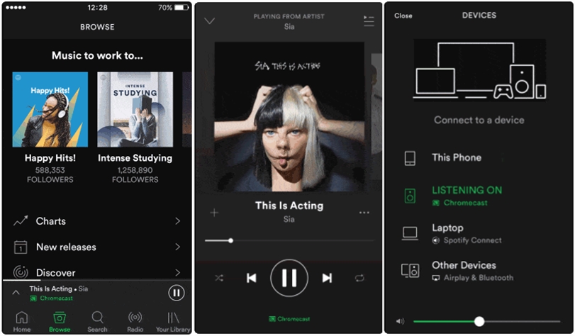How to Easily Stream Spotify to Chromecast - Tunelf