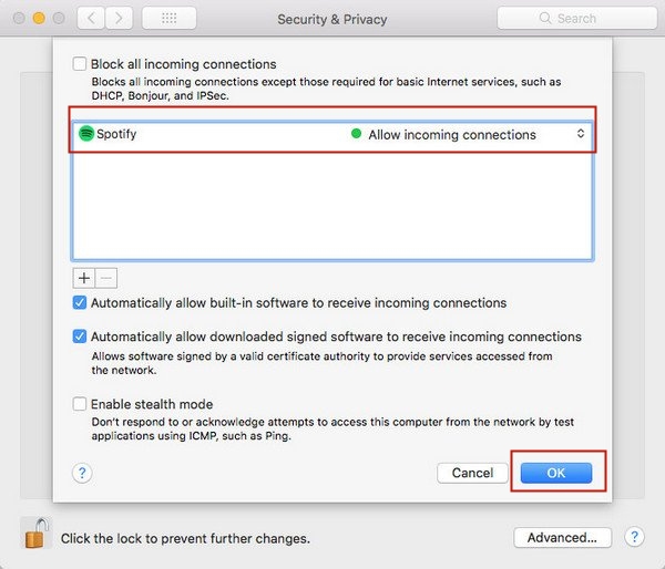 firewall mac