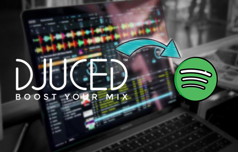 spotify music to djuced
