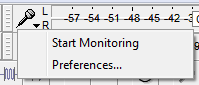 set audacity recording preferences