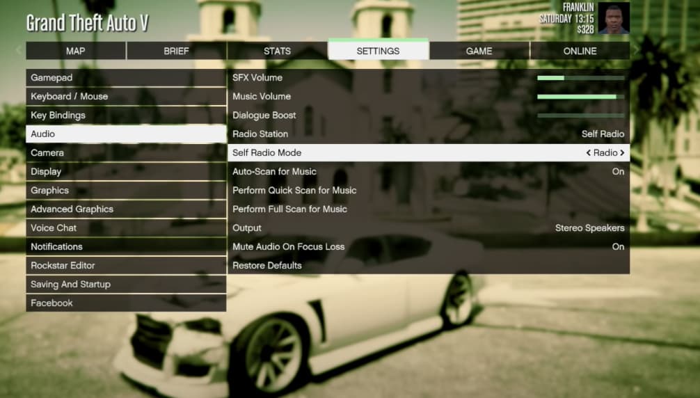 how to play music in gta 5 online