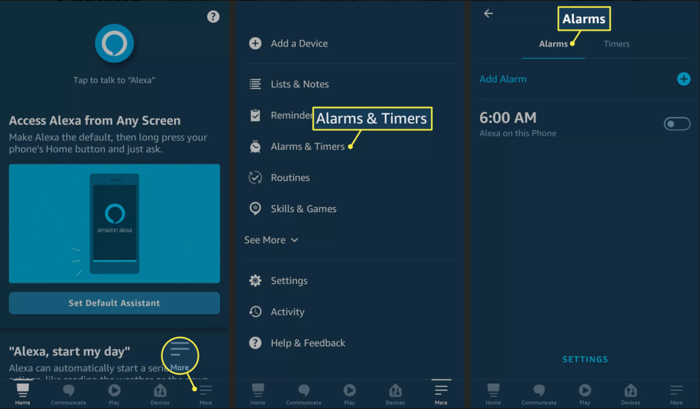Amazon Music Alarm Set Amazon Music as Alarm Tunelf