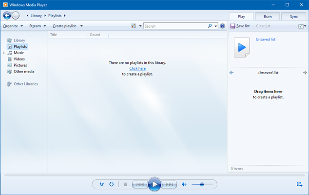 riproduci amazon online mp3 in Windows Presentation Player