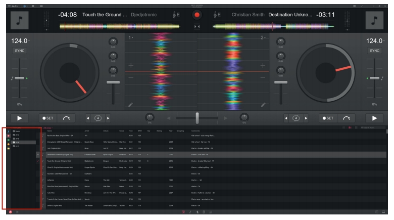 usar spotify en djay pro