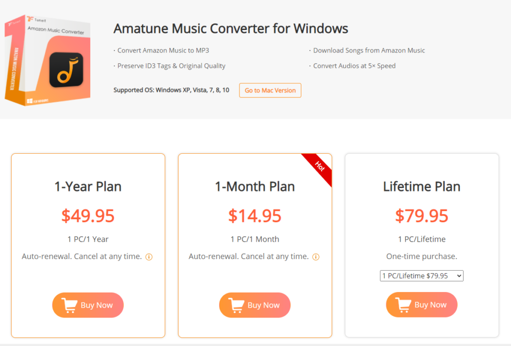 price of tuneif amatune music converter