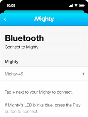 link spotify to mighty