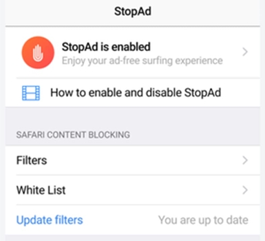 stopad para bloquear anuncios de spotify