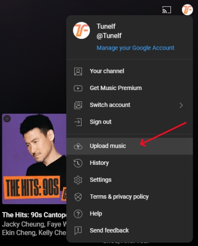 subir musica de spotify a youtube