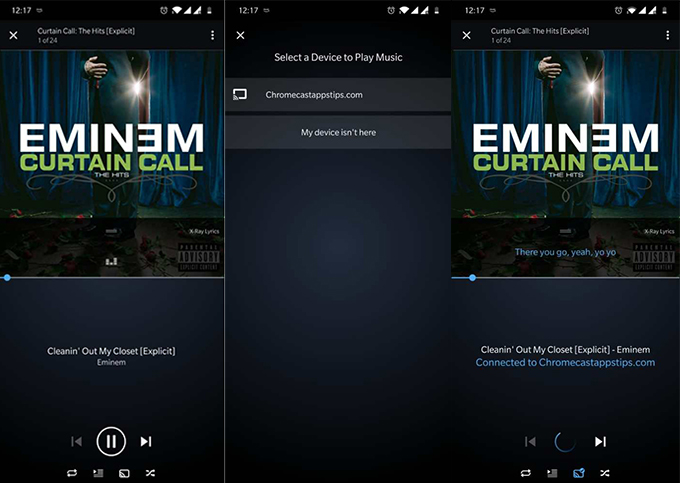 Amazon music ios chromecast outlet
