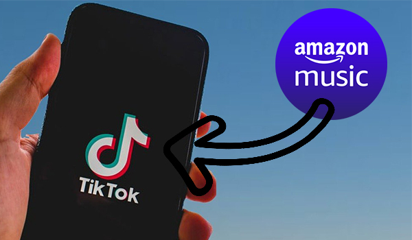 add amazon music to tiktok