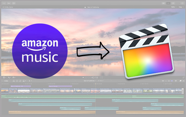 amazon music to final cut pro