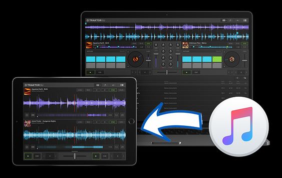 apple music to traktor