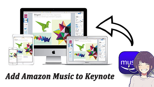 add amazon music to keynote