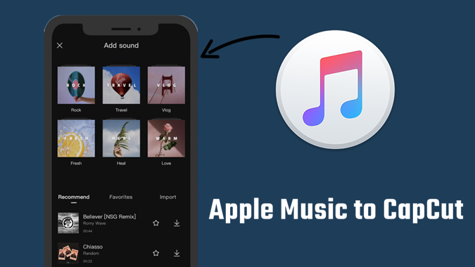 How to Use Apple Music in CapCut Video Editor - Tunelf
