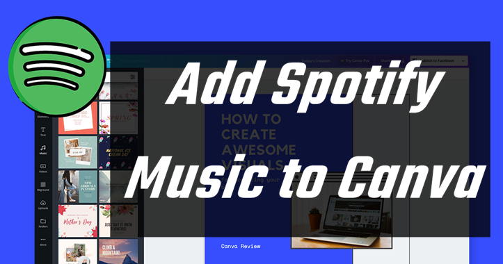 how to put background music in canva presentation