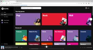 spotify web player not working in chrome