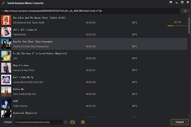 convert amazon music
