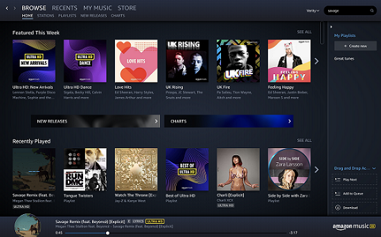 amazon hd music