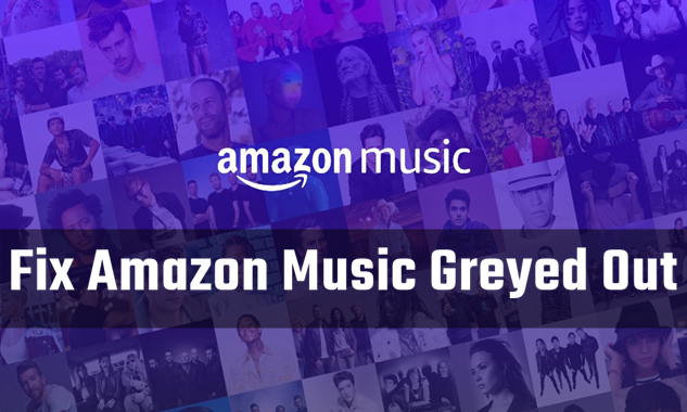 fix amazon music greyed out