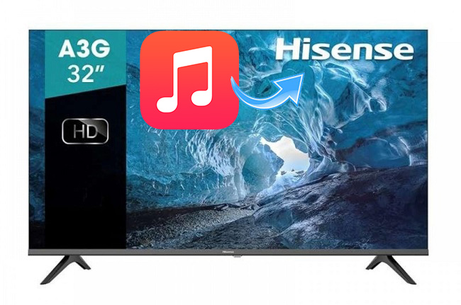play apple music on hisense tv