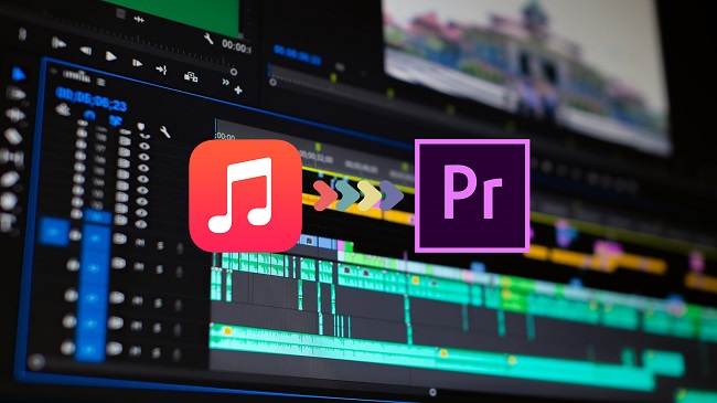 add apple music to premiere pro