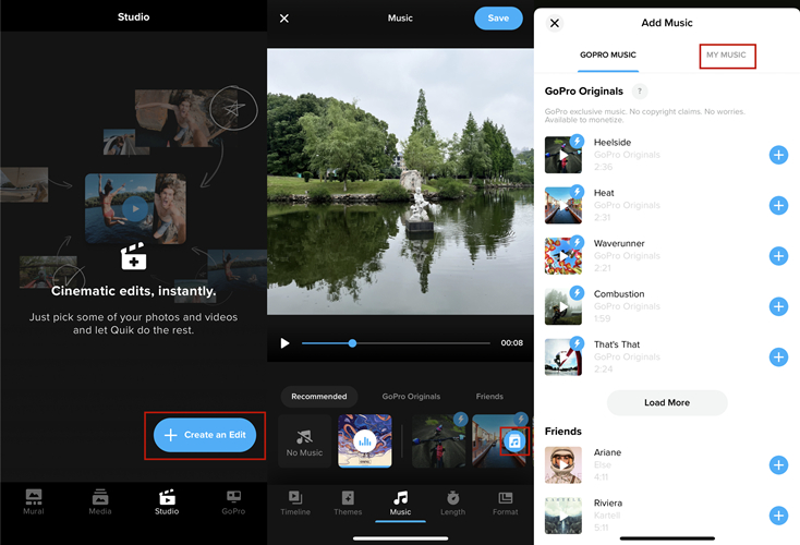 how to add music gopro quik how to add music gopro quik