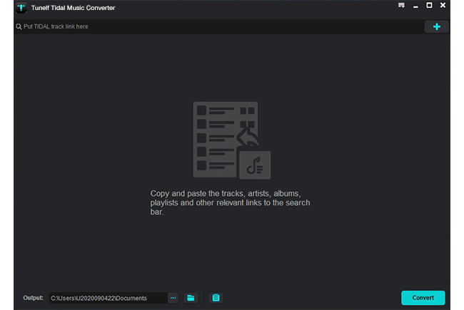 Tunelf Tidal Converter for Mac Screenshot