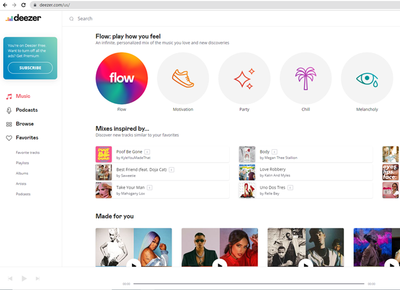 Deezer Lecteur Web – Mettre Deezer En Francais – BTMPSP
