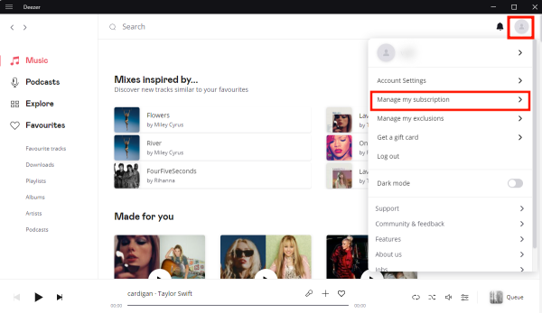 Deezer premium account 2019 cheap