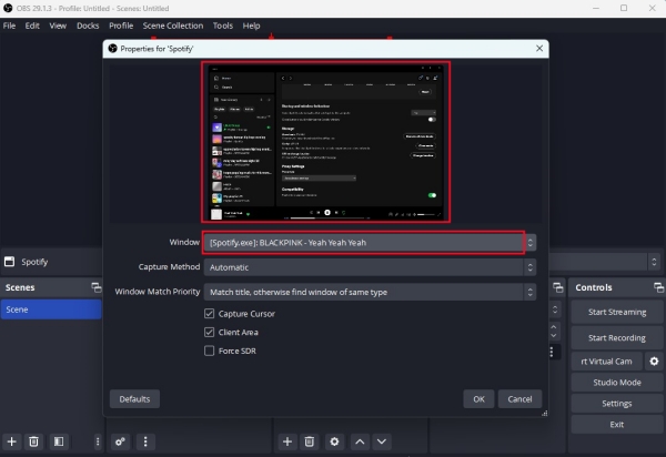 Quick Way to Add Spotify Now Playing to OBS