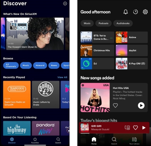 SiriusXM vs Spotify Which Service Is Better? Tunelf