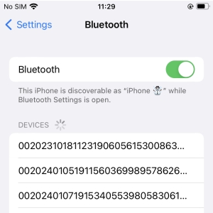 enable bluetooth on iphone